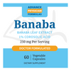 Banaba Leaf Extract1% Corosolic Acid, 250mg per serving.