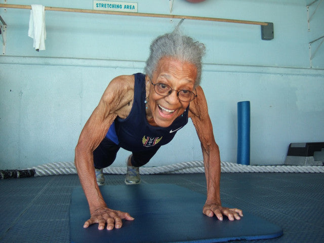 100 year olds benefit from Carnitine supplements