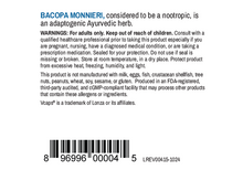 Bacopa Extract, 225 mg, 60 Vegetable Capsules