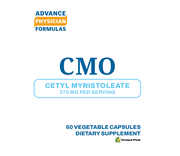 CMO (Cetyl Myristoleate) Fatty Acid Complex, 550 mg, 60 Vegetable Capsules - Supplement Facts - Advance Physician Formulas