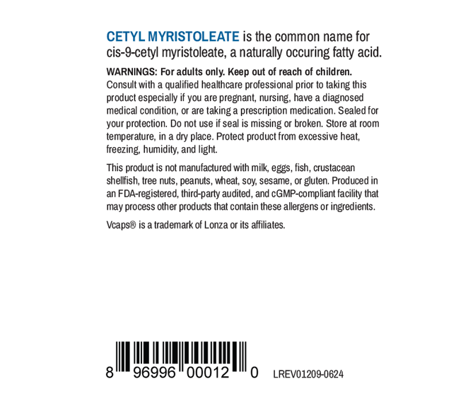 CMO (Cetyl Myristoleate) Fatty Acid Complex, 550 mg, 60 Vegetable Capsules