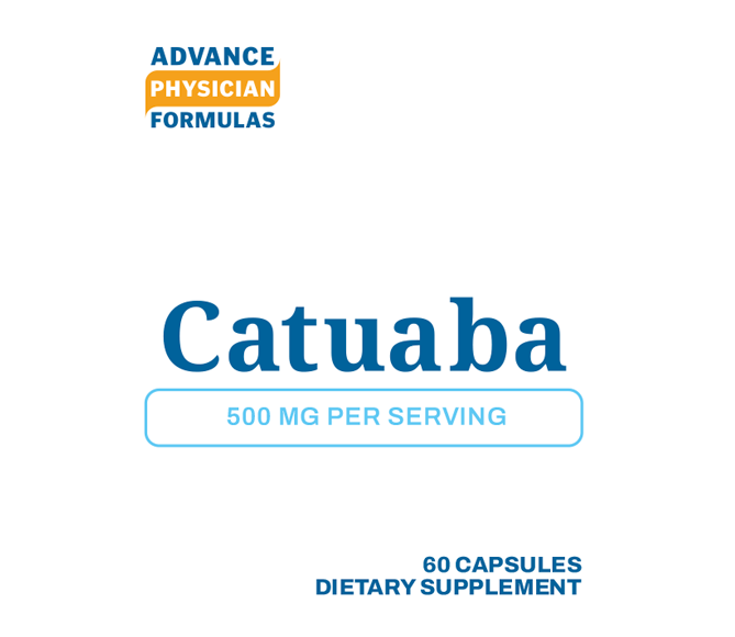 Catuaba, 500 mg, 60 Vegetable Capsules