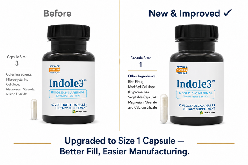 Indole3™ 200 mg, 60 Vegetable Capsules