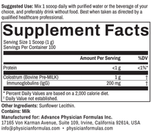 Colostrum Powder, 3.5 oz (100 g)
