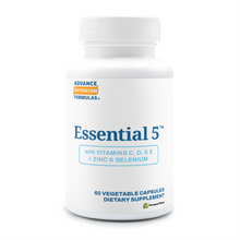 Essential 5: Vitamins C, D, & E + Zinc & Selenium, 60 Vegetable Capsules
