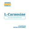 L-Carnosine, 500 mg, 30 Vegetable Capsules