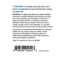 L-Theanine, 200 mg, 60 Vegetable Capsules