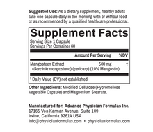 Mangosteen, 500 mg, 60 Vegetable Capsules