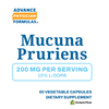 Mucuna Pruriens Extract, 15% L-Dopa, 200 mg, 60 Vegetable Capsules