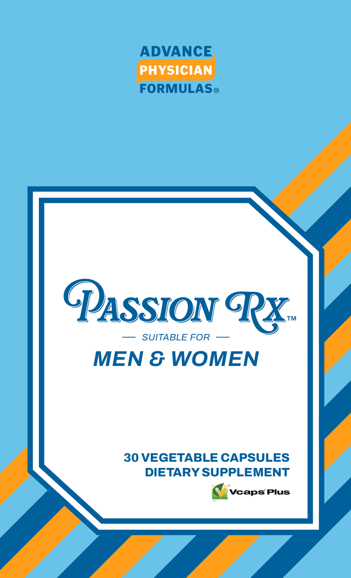 Passion Rx™, for Men and Women, 30 Vegetable Capsules