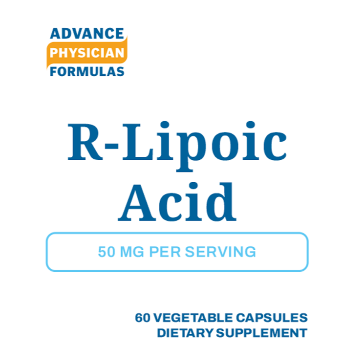 R-Lipoic Acid, 50 mg, 60 Vegetable Capsules
