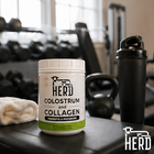 HERD Colostrum & Collagen Powder — Prebiotic + Postbiotic Gut & Skin Support | 35 Servings - Ingredients View - Advance Physician Formulas