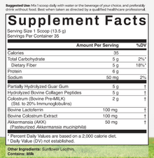 HERD Colostrum & Collagen Powder — Prebiotic + Postbiotic Gut & Skin Support | 35 Servings - Close-up Detail - Advance Physician Formulas