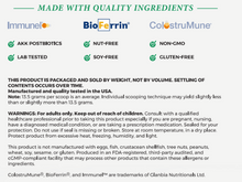 HERD Colostrum & Collagen Powder — Prebiotic + Postbiotic Gut & Skin Support | 35 Servings - Product Label - Advance Physician Formulas