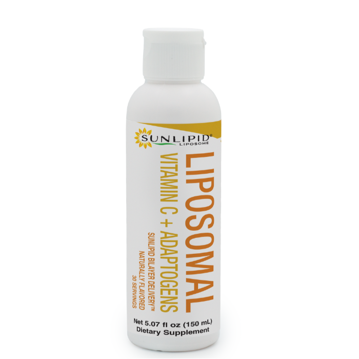 Liposomal Vitamin C + Adaptogens, 150 mL - Immune Defense & Adaptogen Support - Advance Physician Formulas