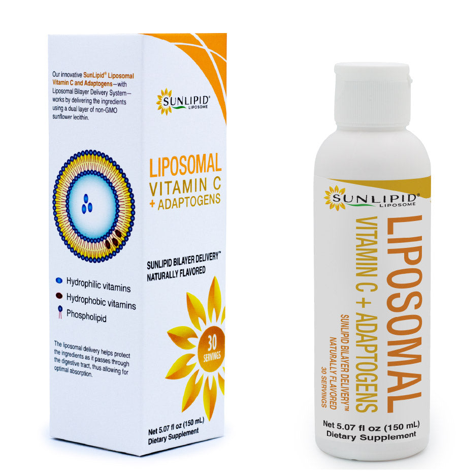 Liposomal Vitamin C + Adaptogens, 150 mL