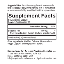Berberine, 500 mg, 90 Vegetable Capsules