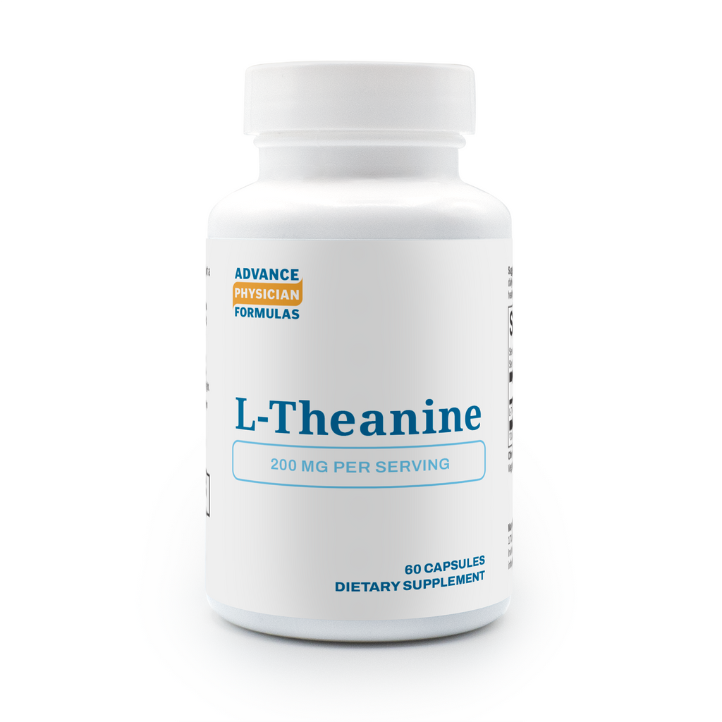 L-Theanine, 200 mg, 60 Vegetable Capsules