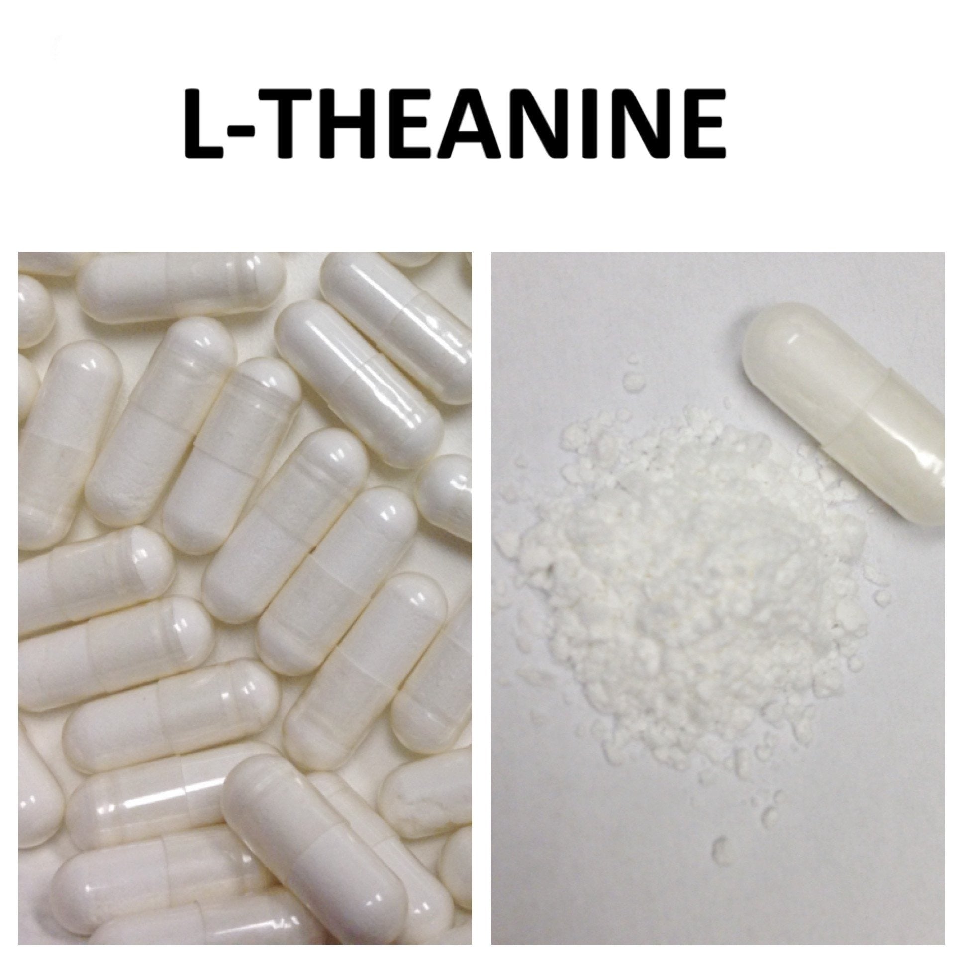 L-Theanine, 200 mg, 60 Vegetable Capsules